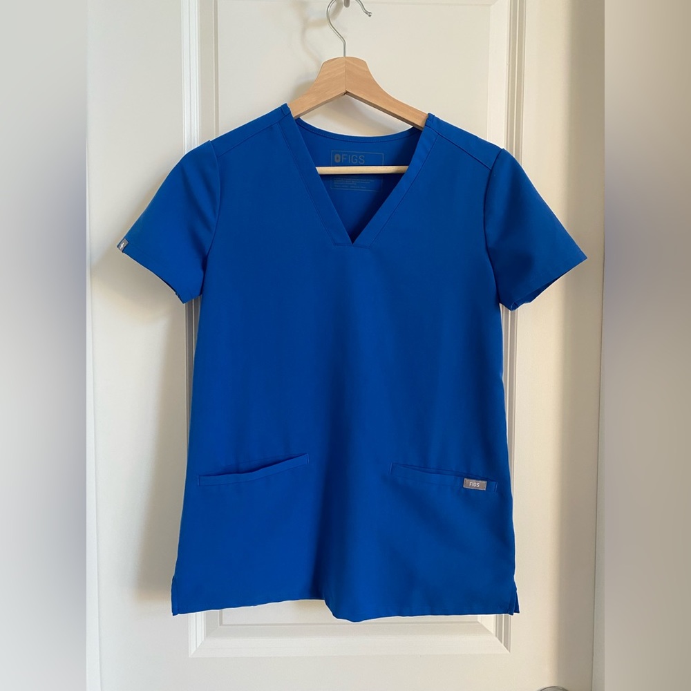 Blue Figs XXS Womens Scrubs Top